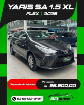 TOYOTA YARIS 1.5 16V FLEX SEDAN XL MULTIDRIVE